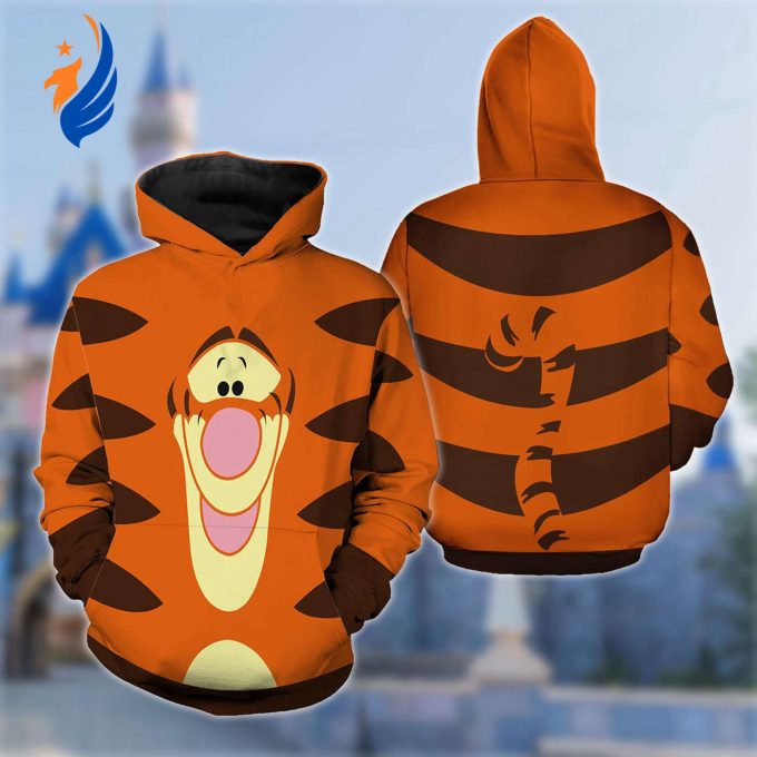 Cute Tigger 3D All Over Print Hoodie – Perfect Winnie The Pooh Cartoon Birthday Gift Cute Tigger 3D All Over Print Hoodie – Perfect Winnie The Pooh Cartoon Birthday Gift