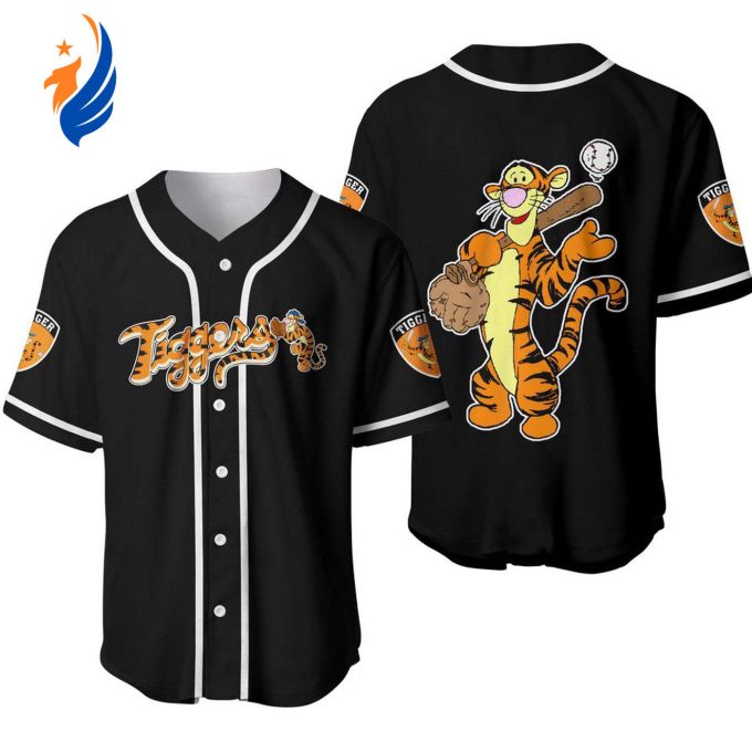 Tigger Winnie Pooh Baseball Jersey Shirt: Playful & Stylish Disney-Inspired Apparel Tigger Winnie Pooh Baseball Jersey Shirt: Playful & Stylish Disney-Inspired Apparel