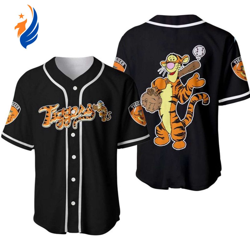 Tigger Winnie Pooh Baseball Player Jersey – Disney Cartoon Graphics Unisex Baseball Jersey Tigger Winnie Pooh Baseball Player Jersey – Disney Cartoon Graphics Unisex Baseball Jersey