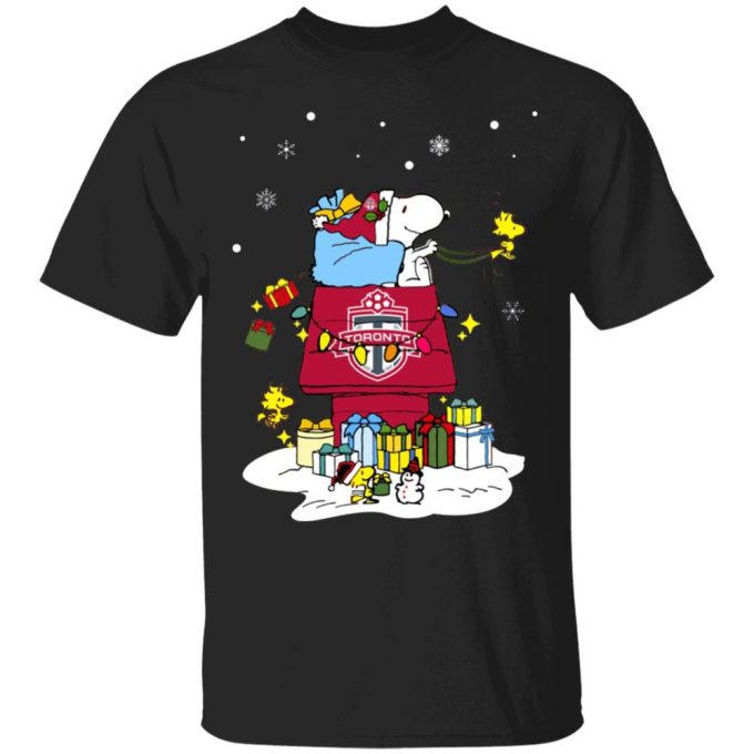 Get Festive with Toronto FC Santa Snoopy Merry Christmas Shirt – Limited Edition!