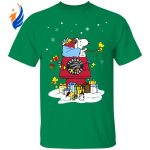 Toronto Raptors Santa Snoopy Shirt – Spread Christmas Cheer with Festive NBA Gear!