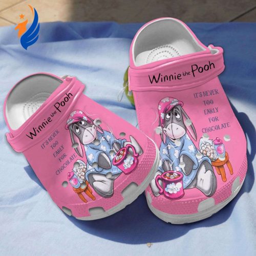 Unique Pink Clogs Winnie The Pooh Eeyore Clogs For Kids And Adults