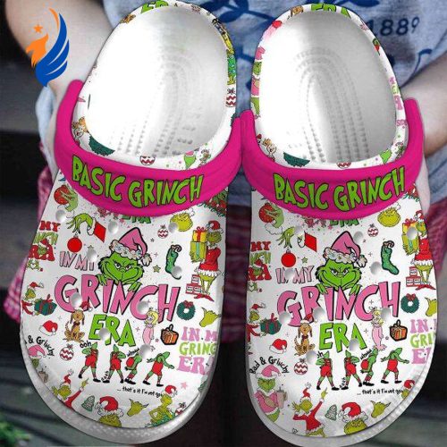 Unisex Classic Christmas Grinches Era Clogs,  Fun And Safe For Outdoor Activity