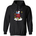 Get in the Holiday Spirit with USC Trojans Santa Snoopy Shirt – Merry Christmas!