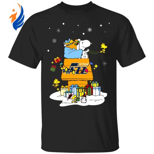 Spread Holiday Cheer with Utah Jazz Santa Snoopy Shirt – Merry Christmas Greetings! Spread Holiday Cheer with Utah Jazz Santa Snoopy Shirt – Merry Christmas Greetings!