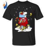 Shop the Festive Utah Utes Santa Snoopy Shirt – Wish You a Merry Christmas!
