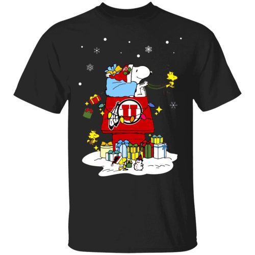Shop the Festive Utah Utes Santa Snoopy Shirt – Wish You a Merry Christmas! Shop the Festive Utah Utes Santa Snoopy Shirt – Wish You a Merry Christmas!