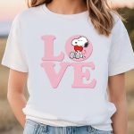 Valentine Day T Shirt, Love Snoopy Valentine T-Shirt Valentine Day T Shirt, Love Snoopy Valentine T-Shirt