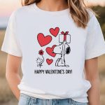 Valentine Day T Shirt, Peanuts Snoopy Happy Valentines Day T-Shirt Valentine Day T Shirt, Peanuts Snoopy Happy Valentines Day T-Shirt