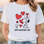 Valentine Day T Shirt, Peanuts Snoopy Happy Valentines Day T-Shirt Valentine Day T Shirt, Peanuts Snoopy Happy Valentines Day T-Shirt