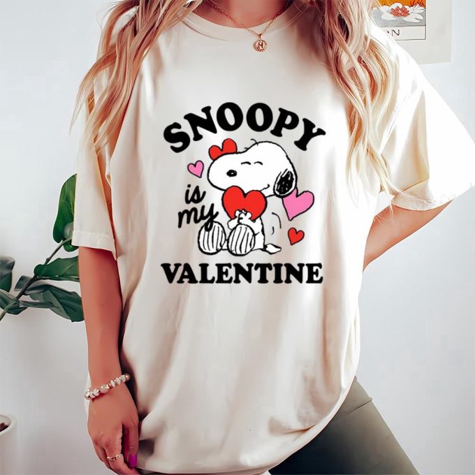 Valentine Day T Shirt, Peanuts Snoopy My Valentine T-Shirt Valentine Day T Shirt, Peanuts Snoopy My Valentine T-Shirt