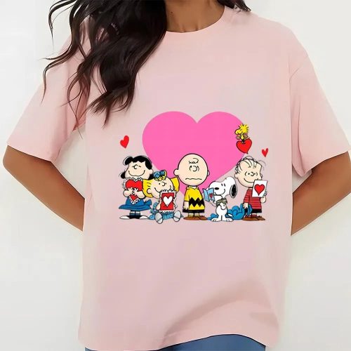 Valentine Day T Shirt, Peanuts Snoopy Valentine Day Sleeve Shirt Valentine Day T Shirt, Peanuts Snoopy Valentine Day Sleeve Shirt
