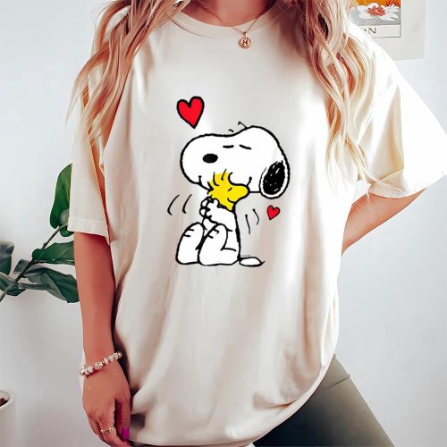 Valentine Day T Shirt, Peanuts Valentine Snoopy And Woodstock Lots Of Love T-shirt Valentine Day T Shirt, Peanuts Valentine Snoopy And Woodstock Lots Of Love T-shirt