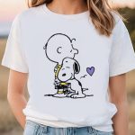 Valentine Day T Shirt, Peanuts Valentine’s Day Charlie Brown And Snoopy T-Shirt