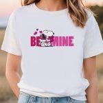 Valentine Day T Shirt, Peanuts Valentine’s Day Snoopy Be Mine T-Shirt