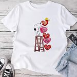 Valentine Day T Shirt, Snoopy And Woodstock Love U Valentine Day Shirt Valentine Day T Shirt, Snoopy And Woodstock Love U Valentine Day Shirt