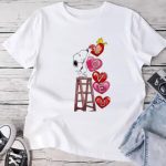 Valentine Day T Shirt, Snoopy And Woodstock Love U Valentine Day Shirt Valentine Day T Shirt, Snoopy And Woodstock Love U Valentine Day Shirt