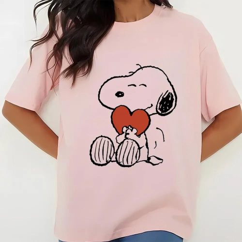 Valentine Day T Shirt, Snoopy Hugs Heart Snoopy Classic T-Shirts Valentine Day T Shirt, Snoopy Hugs Heart Snoopy Classic T-Shirts