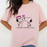 Valentine Day T Shirt, Snoopy Kiss Girlfriend Valentine Shirt Valentine Day T Shirt, Snoopy Kiss Girlfriend Valentine Shirt
