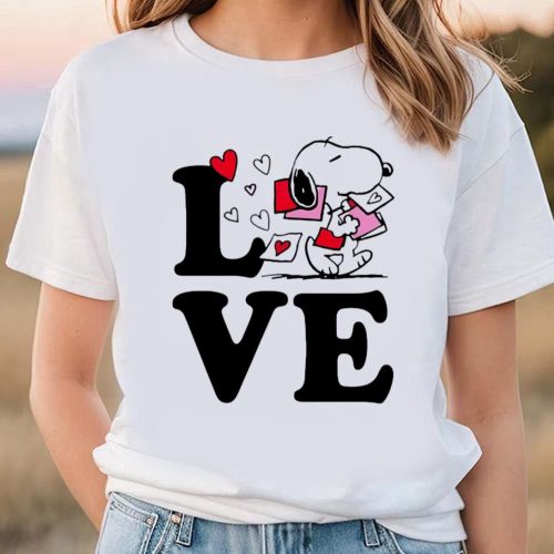 Iowa Hawkeyes NCAA Double Middle Fingers Fck You Shirt – Unique Snoopy Design for Diehard Fans Valentine Day T Shirt, Snoopy Love Happy Valentine Shirt