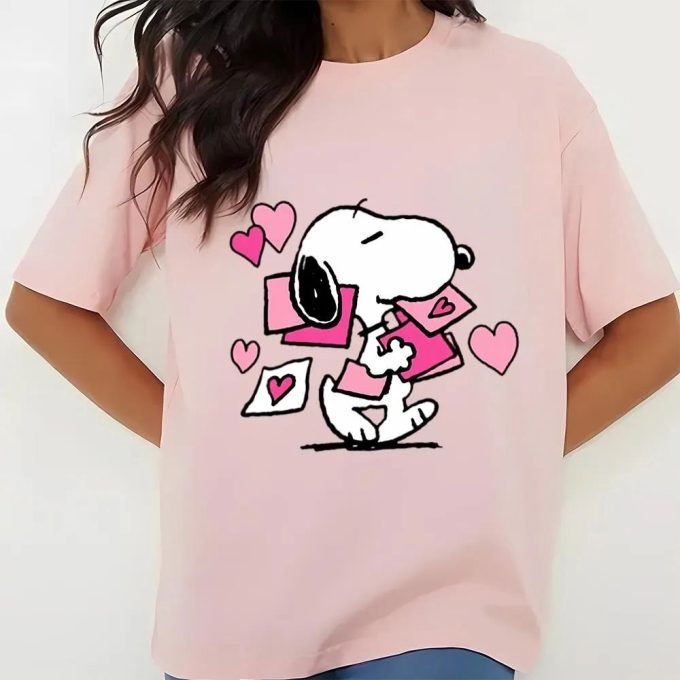 Valentine Day T Shirt, Snoopy Valentine Holiday Valentine Day Gifts Shirt