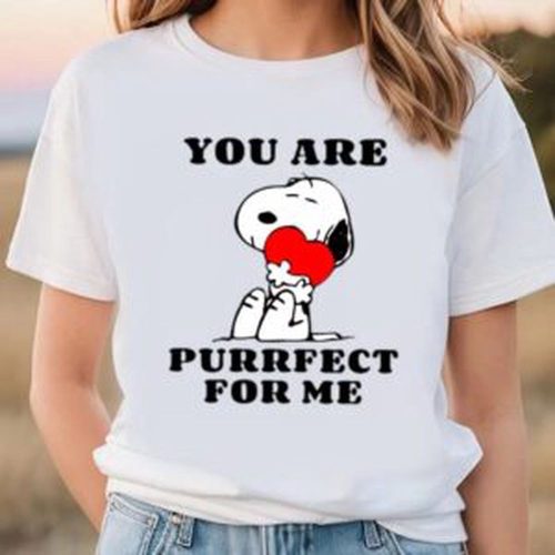 Valentine Day T Shirt, Snoopy You Are Purrfect For Me T-Shirt Snoopy Valentines Day T-Shirt Valentine Day T Shirt, Snoopy You Are Purrfect For Me T-Shirt Snoopy Valentines Day T-Shirt