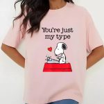 Valentine Day T Shirt, Snoopy You’re Just My Type T-Shirt Snoopy Valentine T-Shirt Holiday Valentine Day Gifts Shirt Valentine Day T Shirt, Snoopy You’re Just My Type T-Shirt Snoopy Valentine T-Shirt Holiday Valentine Day Gifts Shirt