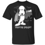 Spook up Halloween Night with Vampire Snoopy T-Shirt – Scary & Fun Designs for All Ages!