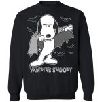 Spook up Halloween Night with Vampire Snoopy T-Shirt – Scary & Fun Designs for All Ages!