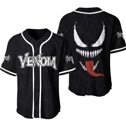 Strike Out in Style with the Venom Baseball Jersey Shirt – Premium Design for Ultimate Performance!