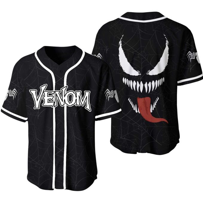 Strike Out in Style with the Venom Baseball Jersey Shirt – Premium Design for Ultimate Performance!