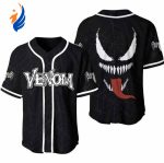 Venom Marvel Baseball Jersey: Comic-Inspired Gift for Spider-Man Fans Venom Marvel Baseball Jersey: Comic-Inspired Gift for Spider-Man Fans