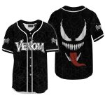 Venom Spider Baseball Jersey – Stylish Unisex Gift for Men & Women Perfect for Spiderman Fans Venom Spider Baseball Jersey – Stylish Unisex Gift for Men & Women Perfect for Spiderman Fans