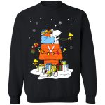 Spread Holiday Cheer with Virginia Cavaliers Santa Snoopy Shirt – Merry Christmas