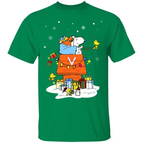 Spread Holiday Cheer with Virginia Cavaliers Santa Snoopy Shirt – Merry Christmas Spread Holiday Cheer with Virginia Cavaliers Santa Snoopy Shirt – Merry Christmas