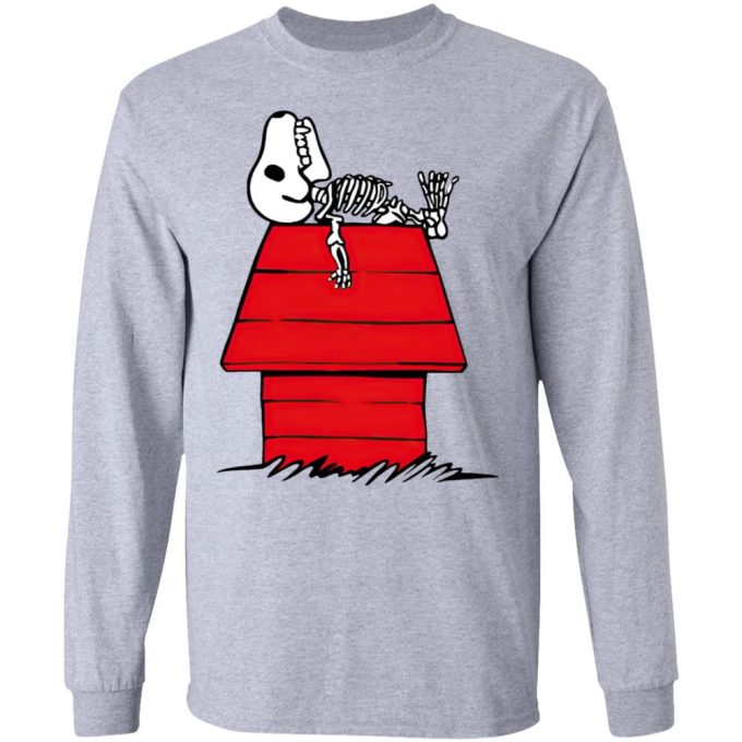 Spooky Snoopy T-Shirt: Waiting for Halloween Fun Funny & Engaging Design Spooky Snoopy T-Shirt: Waiting for Halloween Fun Funny & Engaging Design