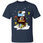 Get Festive with Washington Redskins Santa Snoopy: Merry Christmas Shirt
