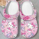 Water-resistant Hello Kitty Pink Clogs Shoes Water-resistant Hello Kitty Pink Clogs Shoes