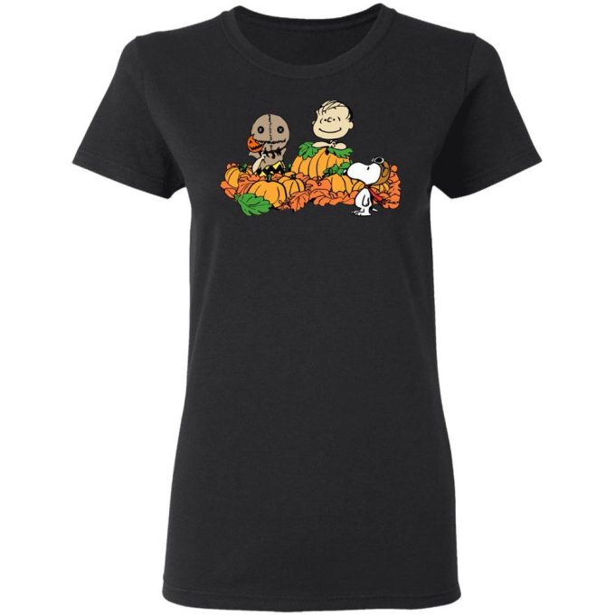 Spooky Snoopy T-Shirt: Embrace Halloween with The Great Pumpkin Sam Brown Design