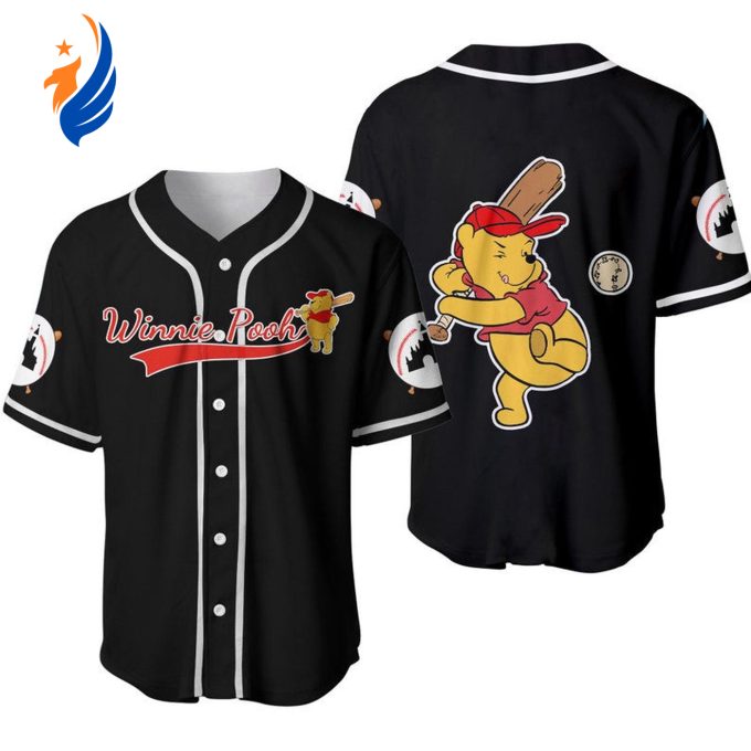 Winnie Pooh Disney Cartoon Graphics Unisex Baseball Jersey – All Over Print Shop Now! Winnie Pooh Disney Cartoon Graphics Unisex Baseball Jersey – All Over Print Shop Now!