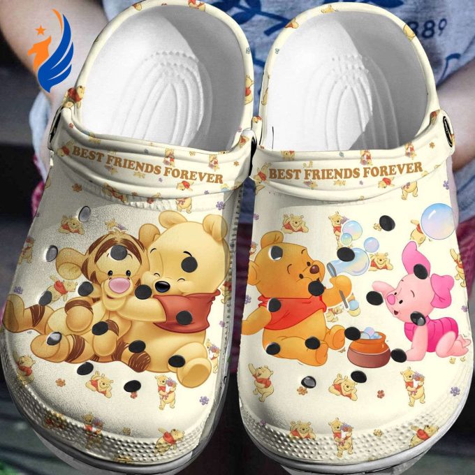Winnie The Pooh And Best Friends Forever Clogs For Kids And Adults