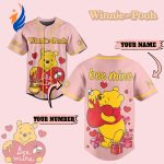 Play Ball in Style with Winnie-the-Pooh Baseball Jersey for Men Women and Kids Play Ball in Style with Winnie-the-Pooh Baseball Jersey for Men Women and Kids