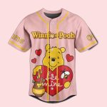 Play Ball in Style with Winnie-the-Pooh Baseball Jersey for Men Women and Kids Play Ball in Style with Winnie-the-Pooh Baseball Jersey for Men Women and Kids