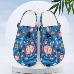 Winnie The Pooh Bewildered Yeyore Blue Clogs For Kids And Adults Winnie The Pooh Bewildered Yeyore Blue Clogs For Kids And Adults