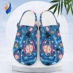 Winnie The Pooh Bewildered Yeyore Blue Clogs For Kids And Adults Winnie The Pooh Bewildered Yeyore Blue Clogs For Kids And Adults