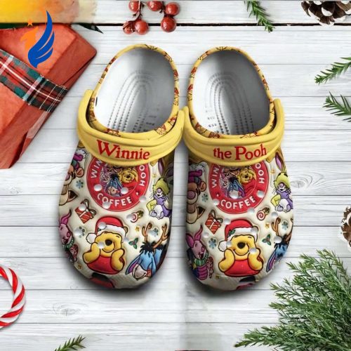 Winnie The Pooh Merry Christmas Clogs For Kids And Adults