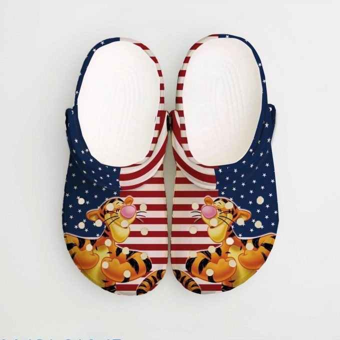 Winnie The Pooh Tigger Love American Clogs For Kids And Adults
