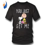 Get Me Shirt: Women s Peanuts Charlie Brown & Snoopy Tee – Ladies Sweatshirt Hoodie Longsleeve & Tank Top