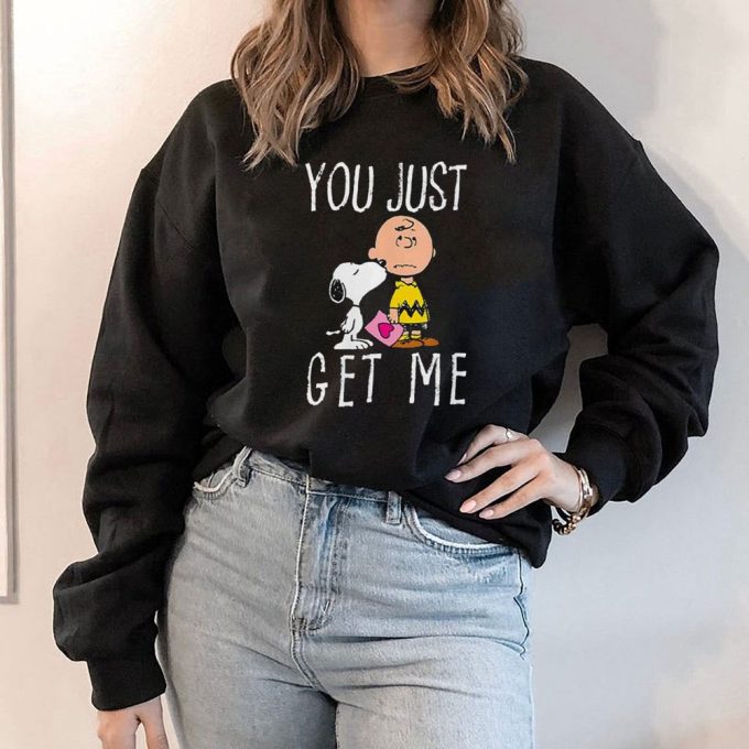 Get Me Shirt: Women s Peanuts Charlie Brown & Snoopy Tee – Ladies Sweatshirt Hoodie Longsleeve & Tank Top