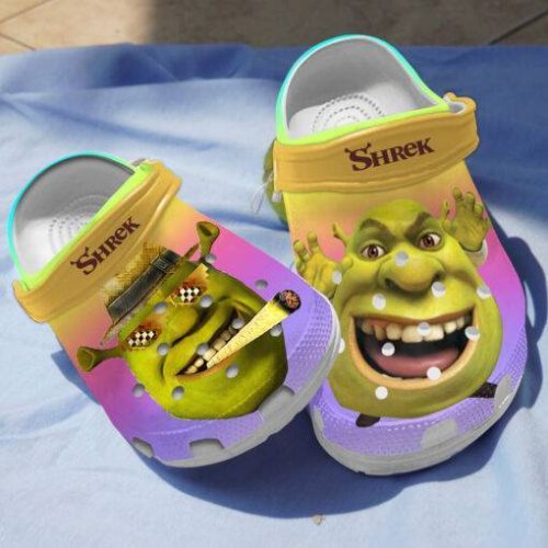 2024 Shrek Face Unisex Classic Clogs: Perfect Unisex Gifts for Fans!
